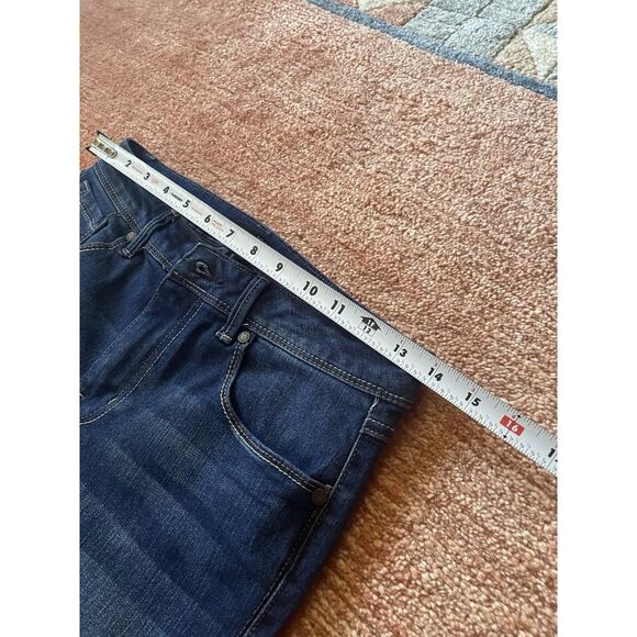 1822 Denim Adrianna Dark Wash Skinny Jeans High Rise Stretch Size 6 - Picture 4 of 16